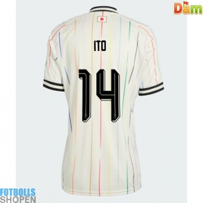 Billiga Japan Junya Ito #14 Bortatröja Dam VM 2026 Kortärmad